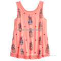 New style girls colorful tank top